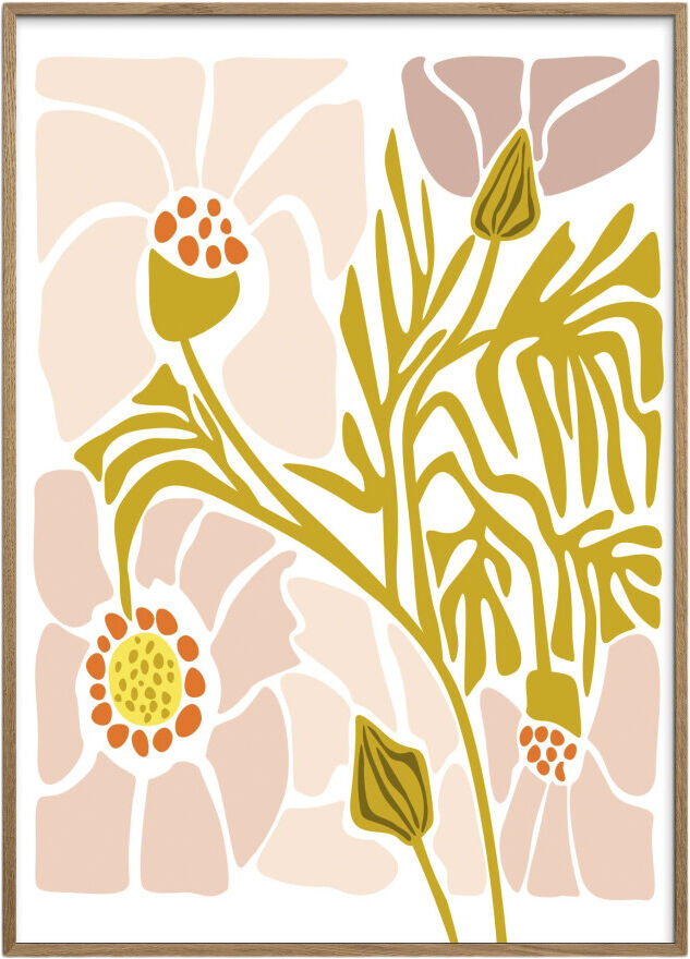 Affordable Art Prints x Annick - Soft Pink Flower