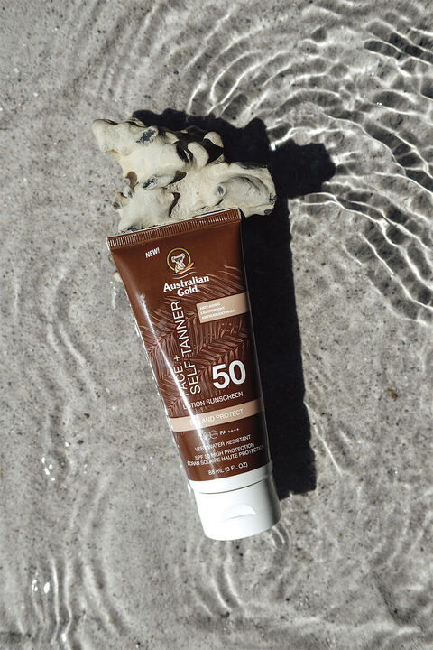 Instant Bronzer Face med selvbruner SPF 50