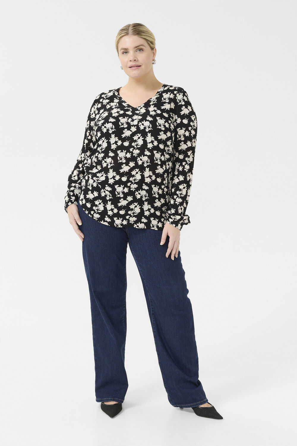 KCami LS Blouse Printed