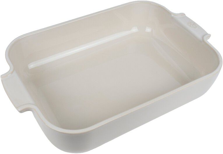 Appolia Rektangul&aelig;rt ovnfad cremehvid 36 cm