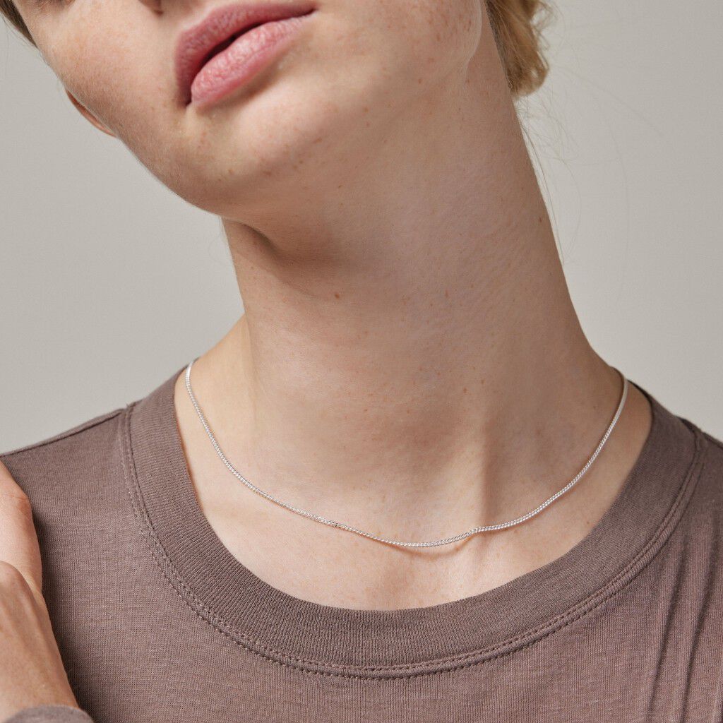 Necklace, Curb Chain 1,75 mm