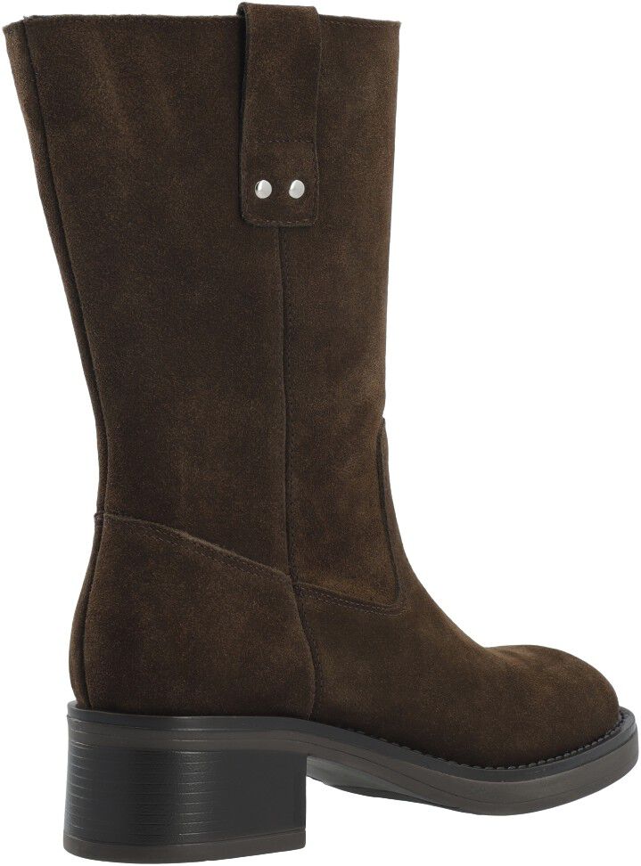 BIAMARY Mid Pull On Boot Suede