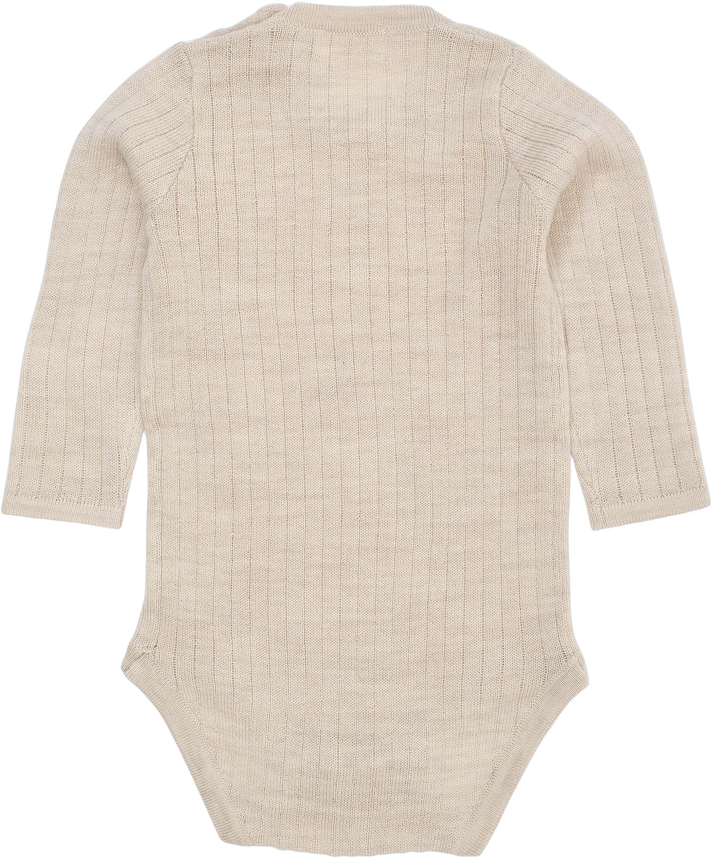 MERINO LS RIB BODYSTOCKING