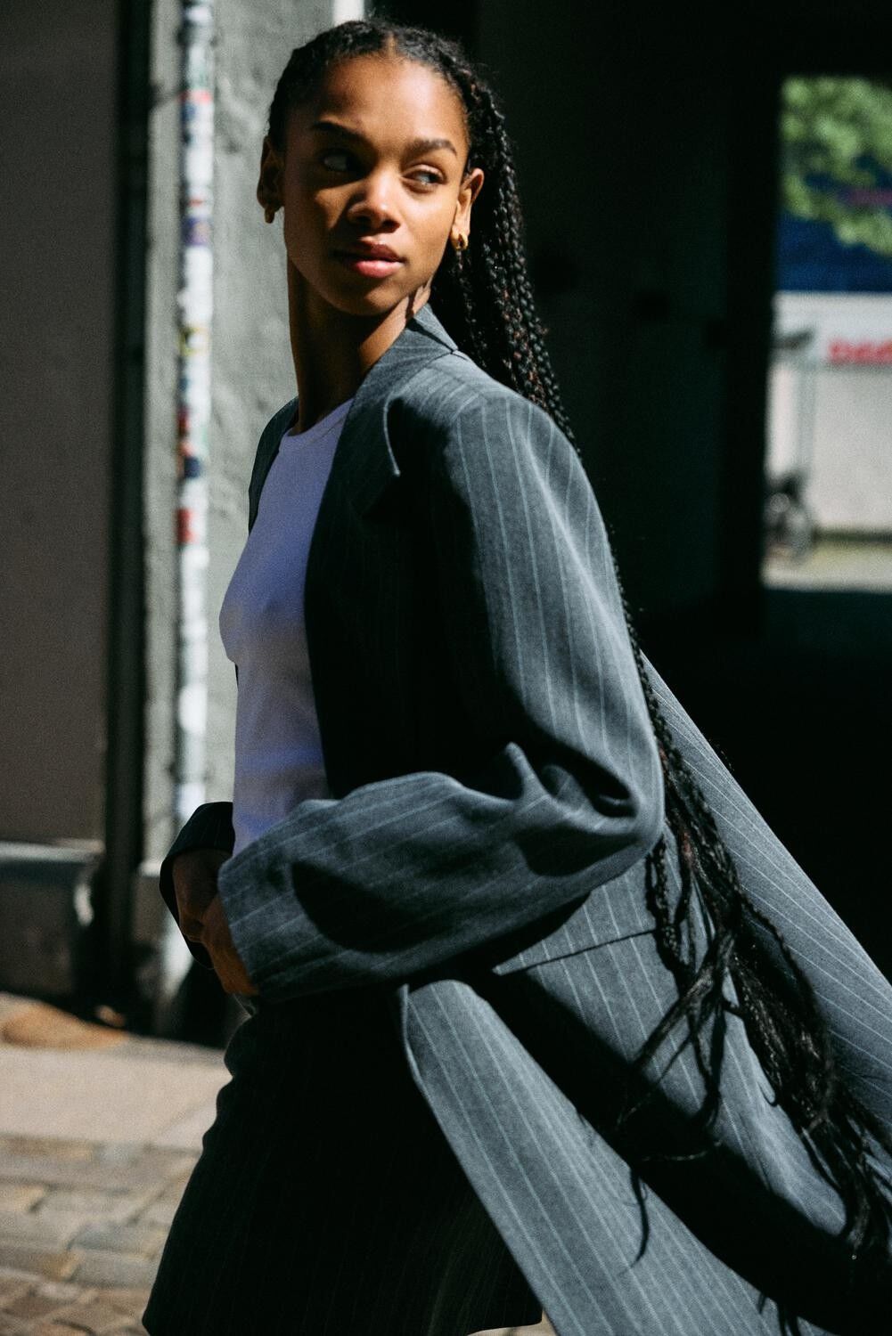 Nmcelia L/S Long Oversize Blazer Tnt/20