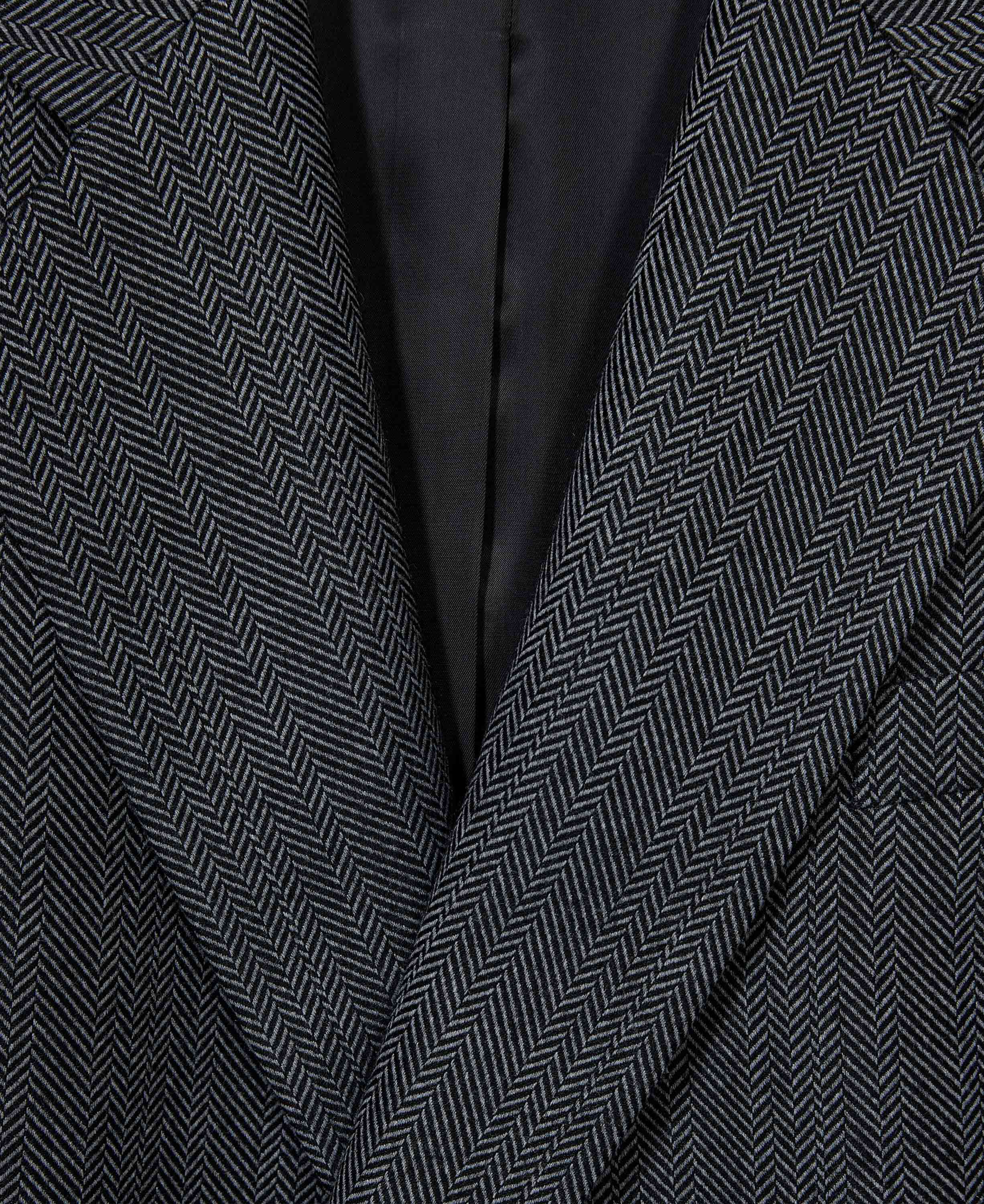 Modern-fit suit jacket in herringbone fabric