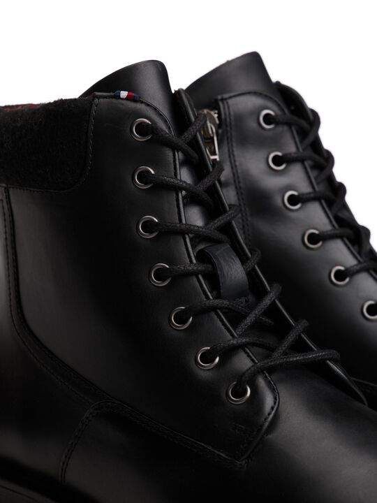 CLEATED HILFIGER W LTH BOOT