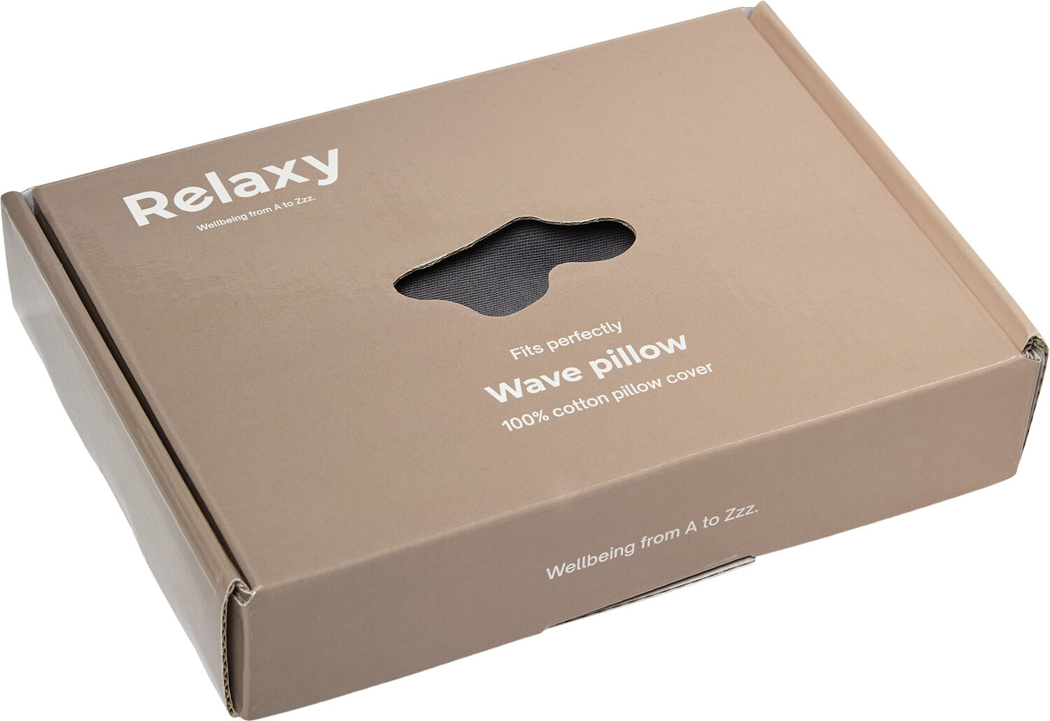 Relaxy WAVE Pillow Cover Grey
