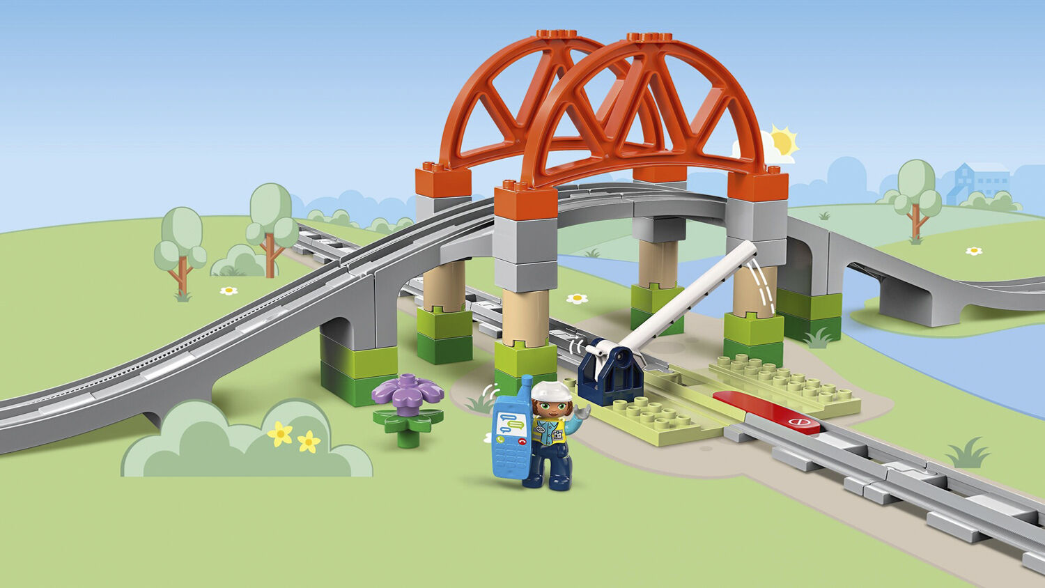 Togbro og spor - udvidelsess&aelig;t