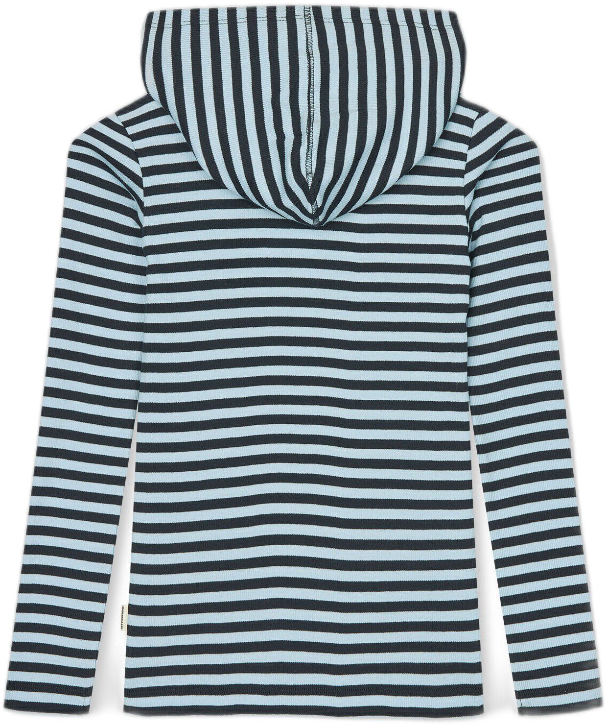 2x2 Cotton Stripe Tally Hoodie