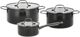 Grytesett m/lokk Blavet 6 deler Aluminium/keramisk belegg