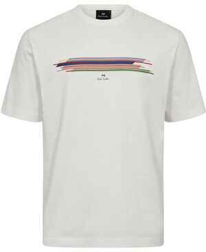 MENS CASUAL FIT T SHIRT STRIPE