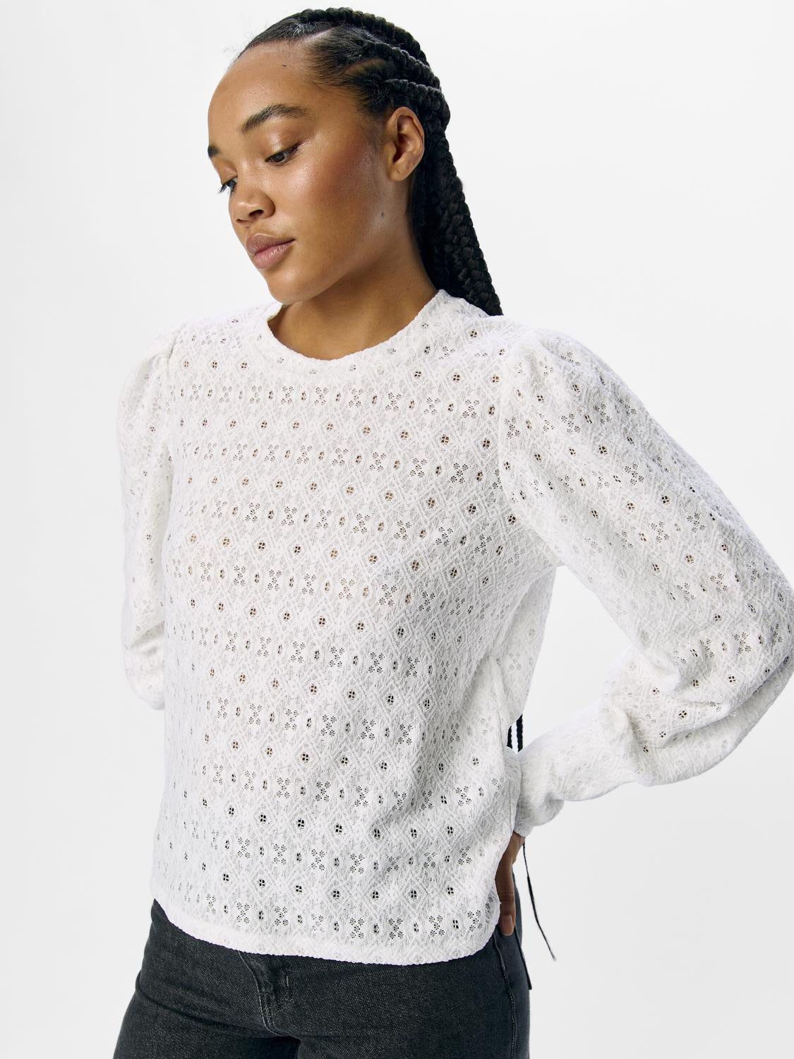 OBJLAILA L/S RE TOP NOOS