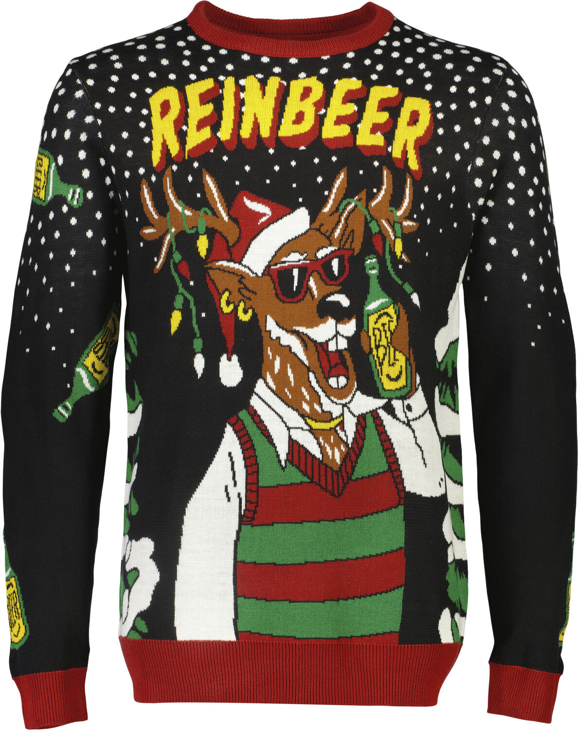 Beer xmas knit
