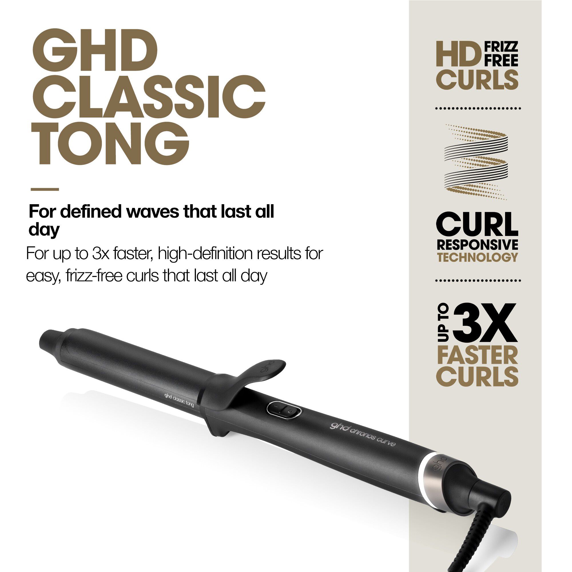 ghd Chronos Curve Classic Tong