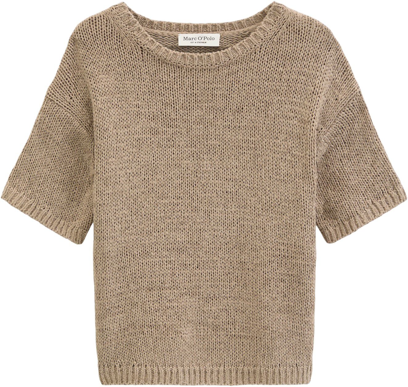 Pullover, shortsleeve, round-neck