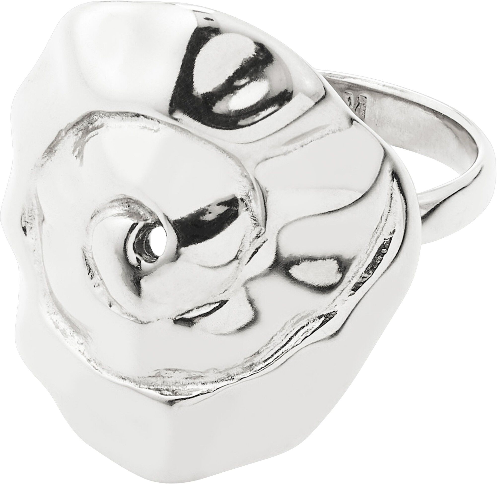HAZE ring silver-plated