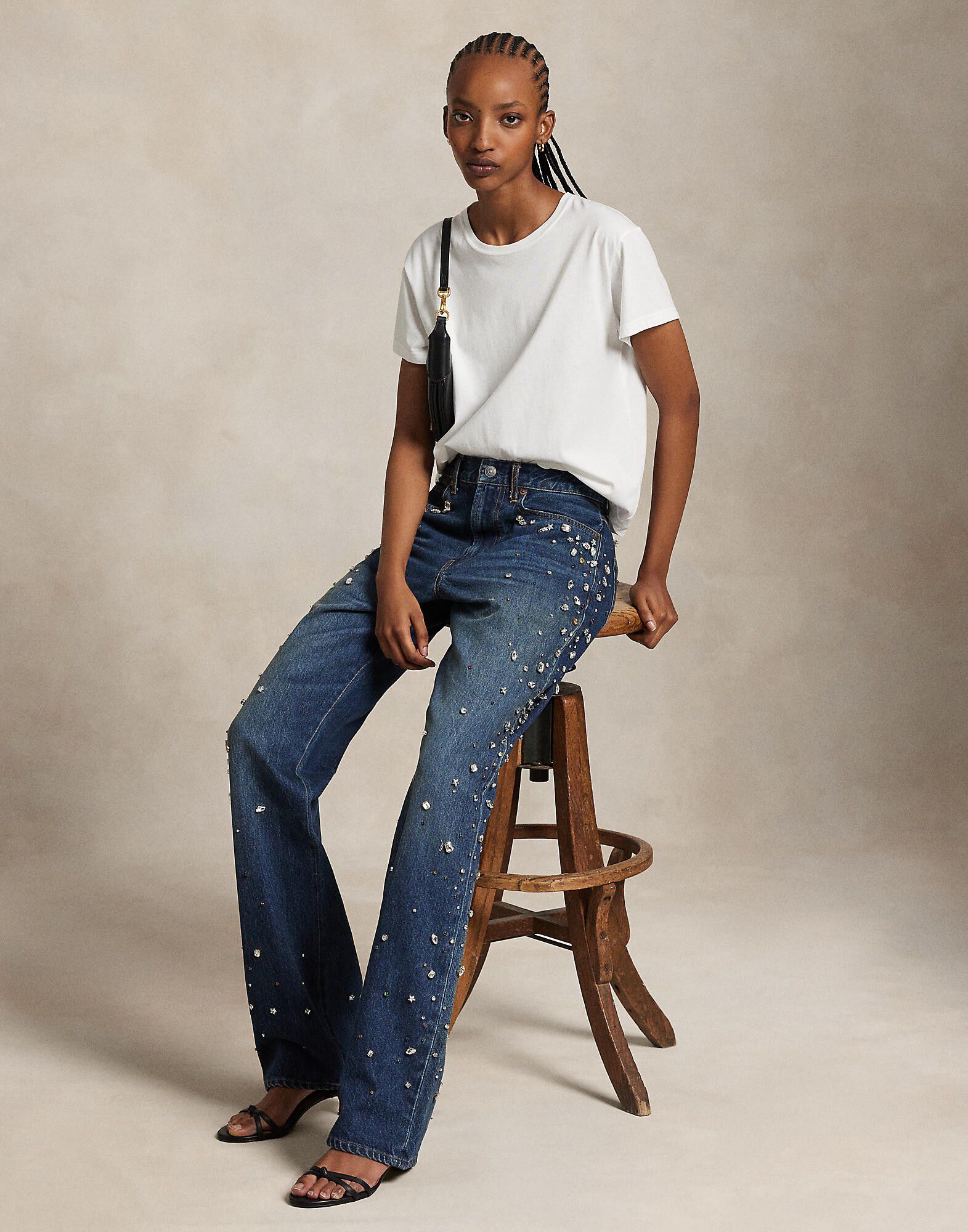 High-Rise Relaxed Straight Jean