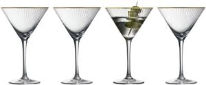 Martiniglass Palermo Gold 25 cl 4 stk.