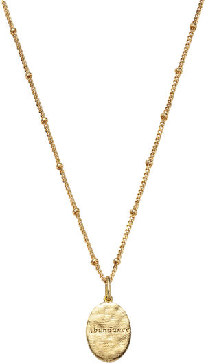 Global Goal # 1: Abundantia Oval Necklace