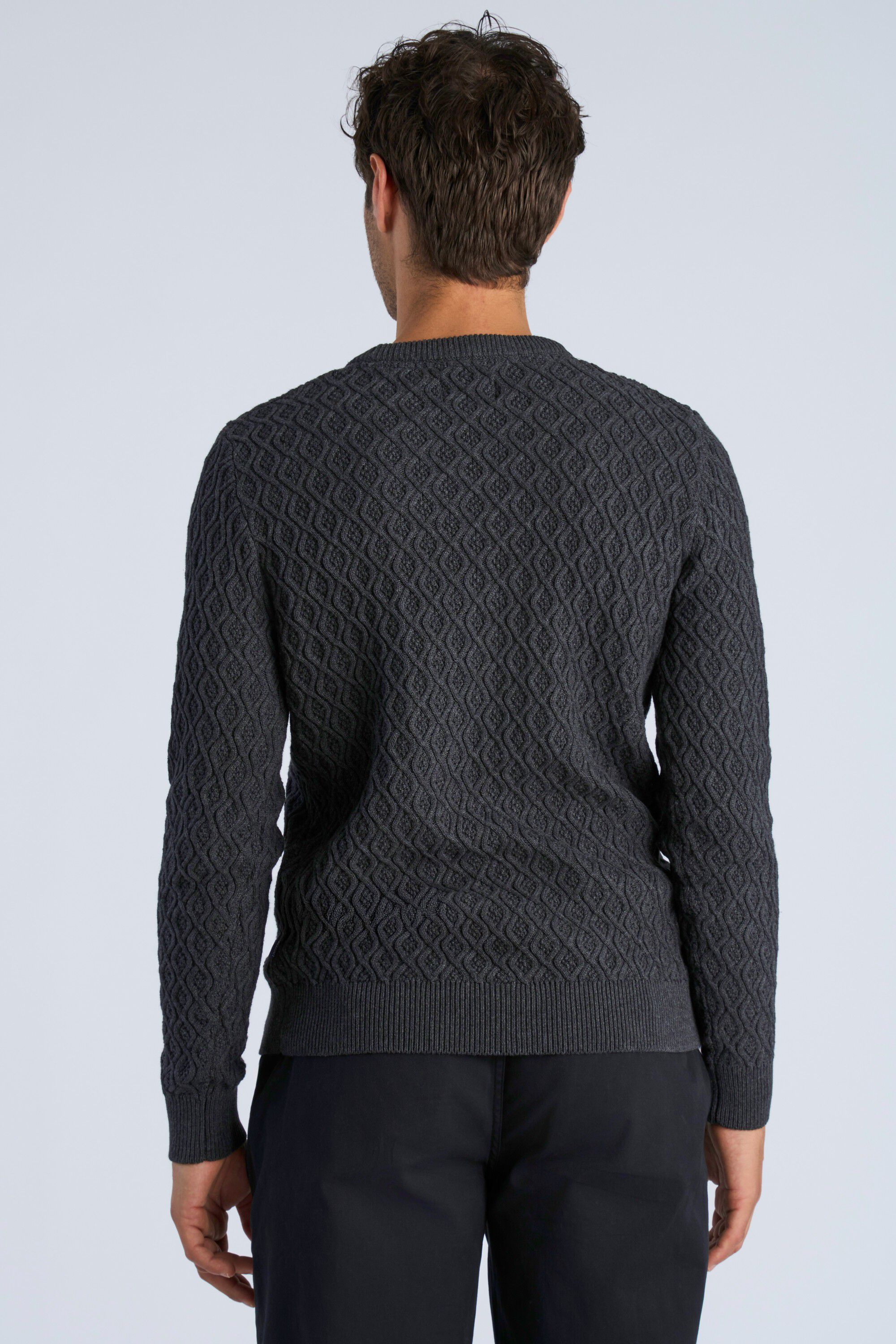 Recycle structure knit jumper