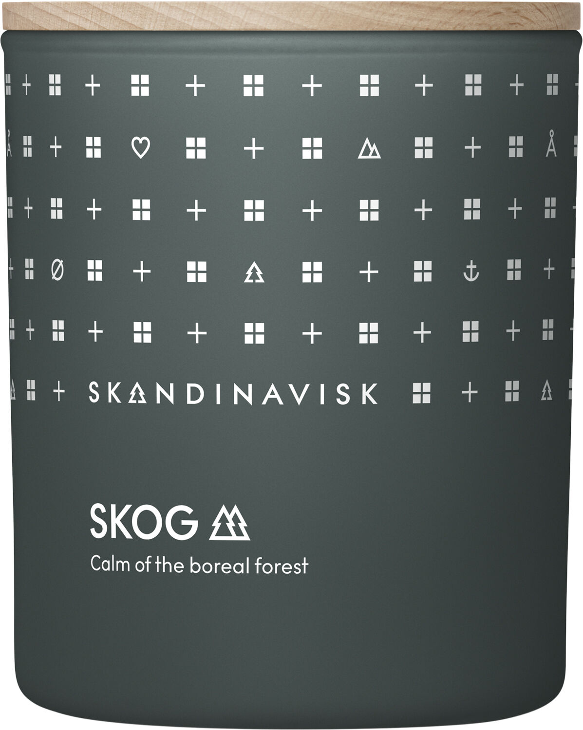 SKOG Scented Candle w Lid 200g
