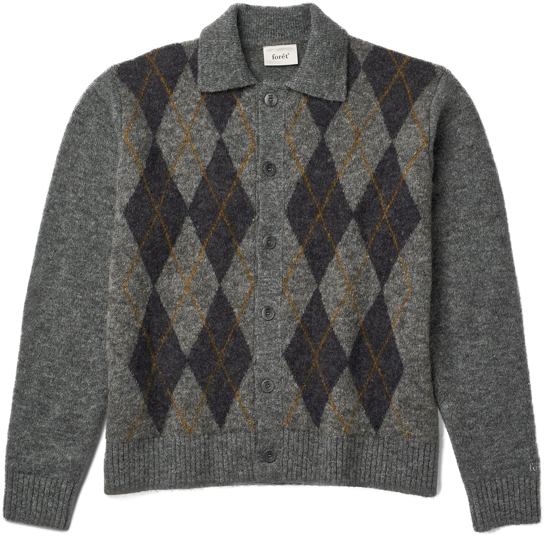 CAIRN ARGYLE KNIT JACKET