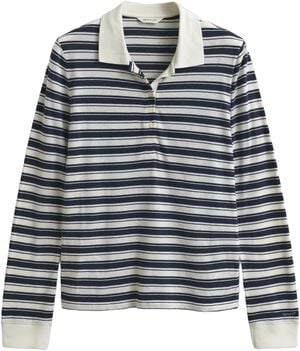 STRIPED LS POLO