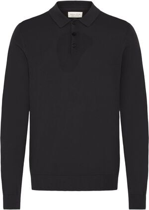 CFOSVALD fine knitted polo knit