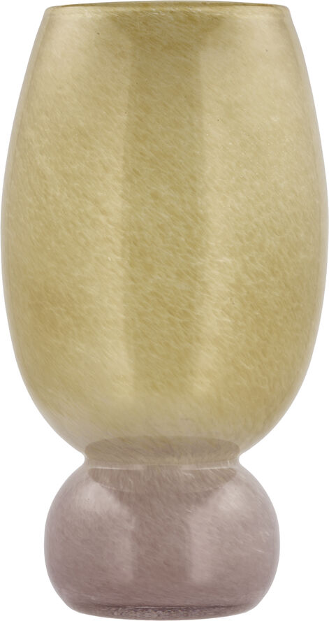 Vase Styles 16,5 x 30 cm Rosa/Gul Glass