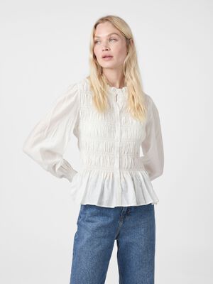Mocca Smock Blouse