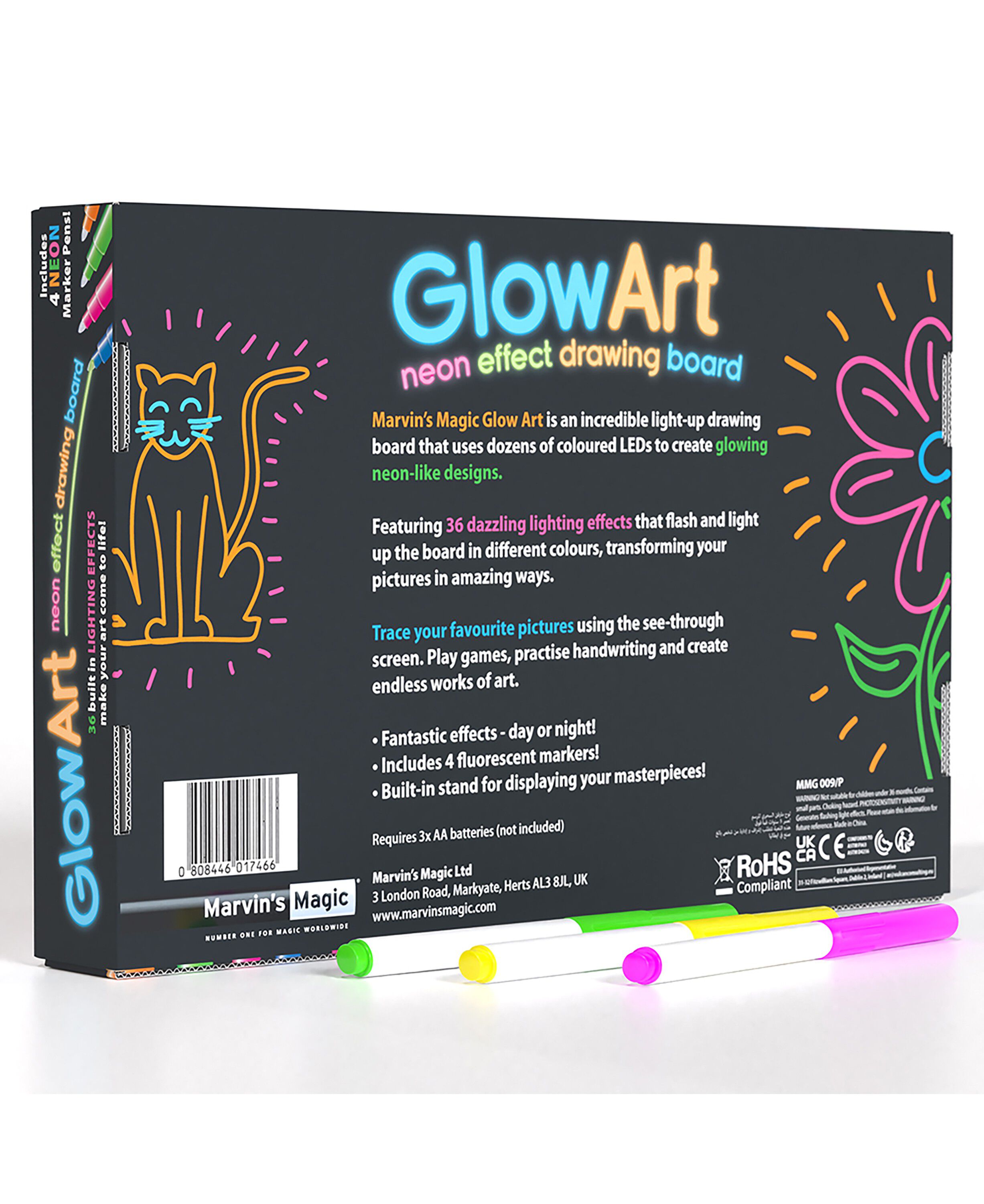 Marvins Magic - Glow Art - Pink