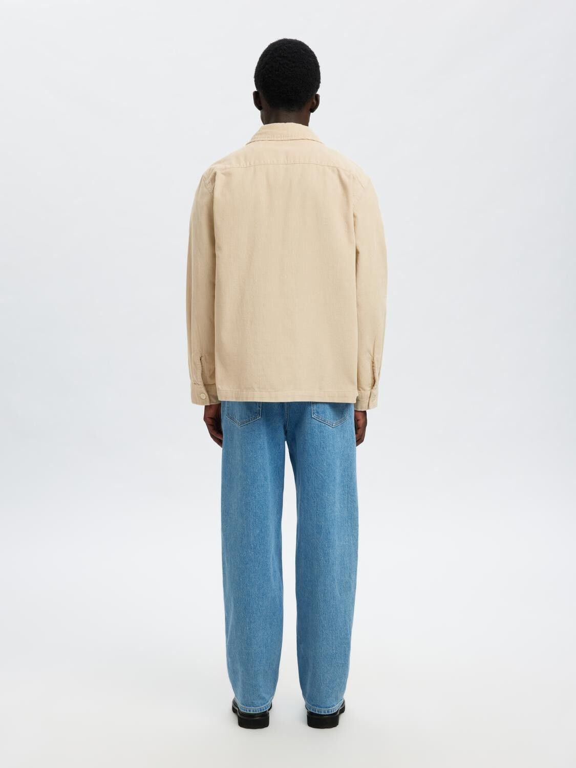 SLHREGTATE CORD OVERSHIRT