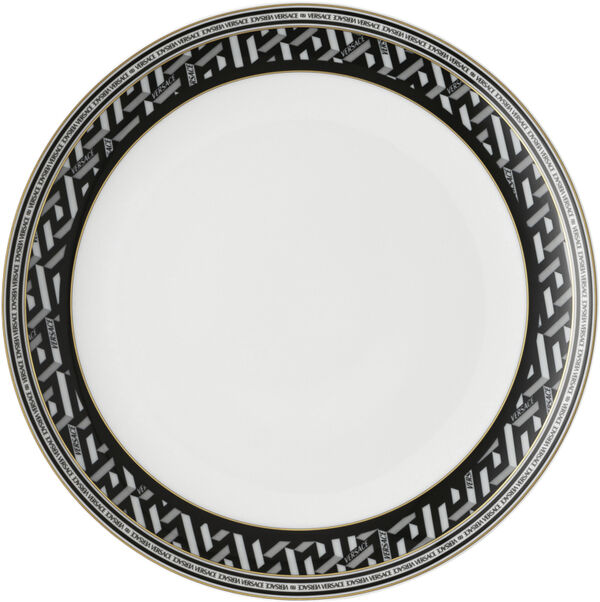 Plate 21cm, Signature Black, La Greca