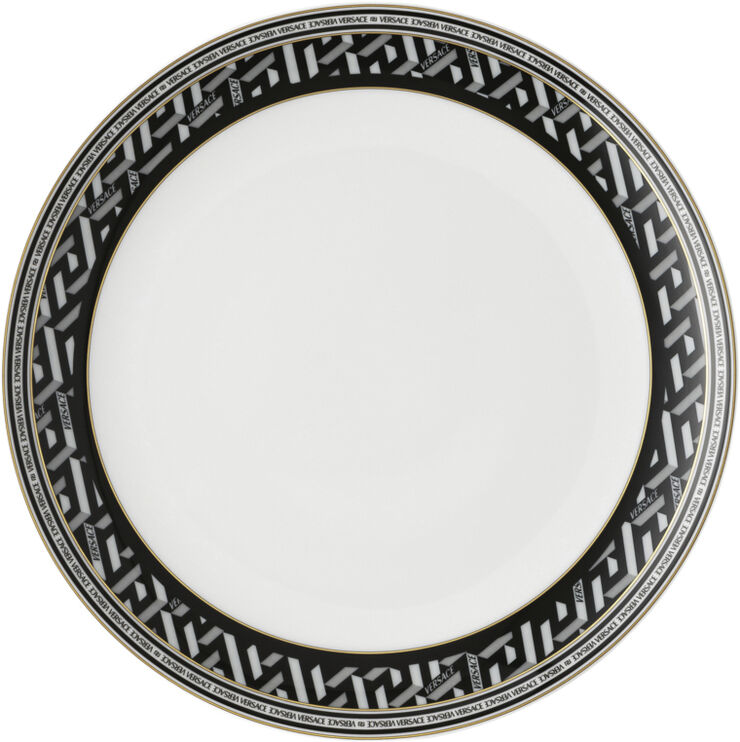 Plate 21cm, Signature Black, La Greca