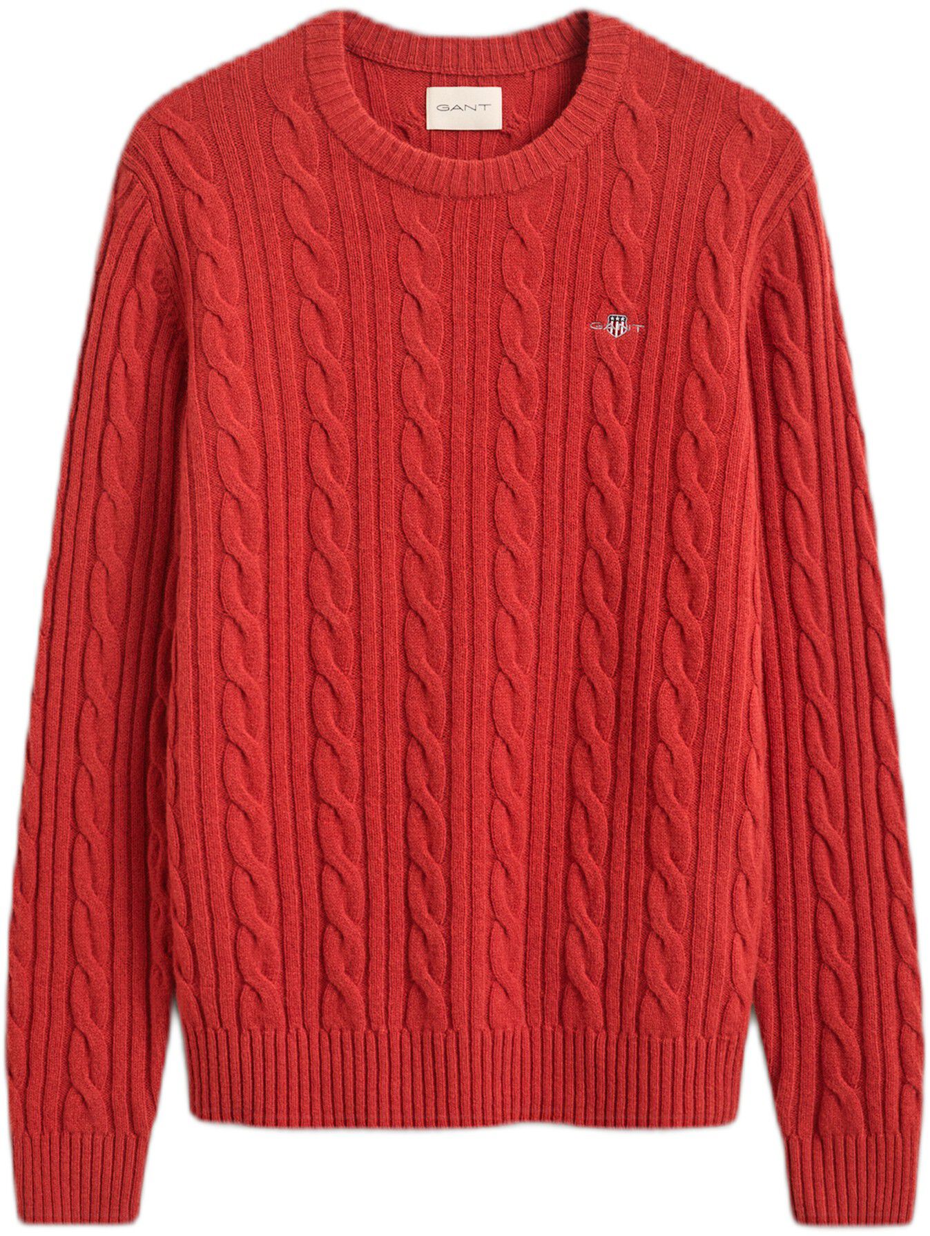 LAMBSWOOL CABLE C-NECK