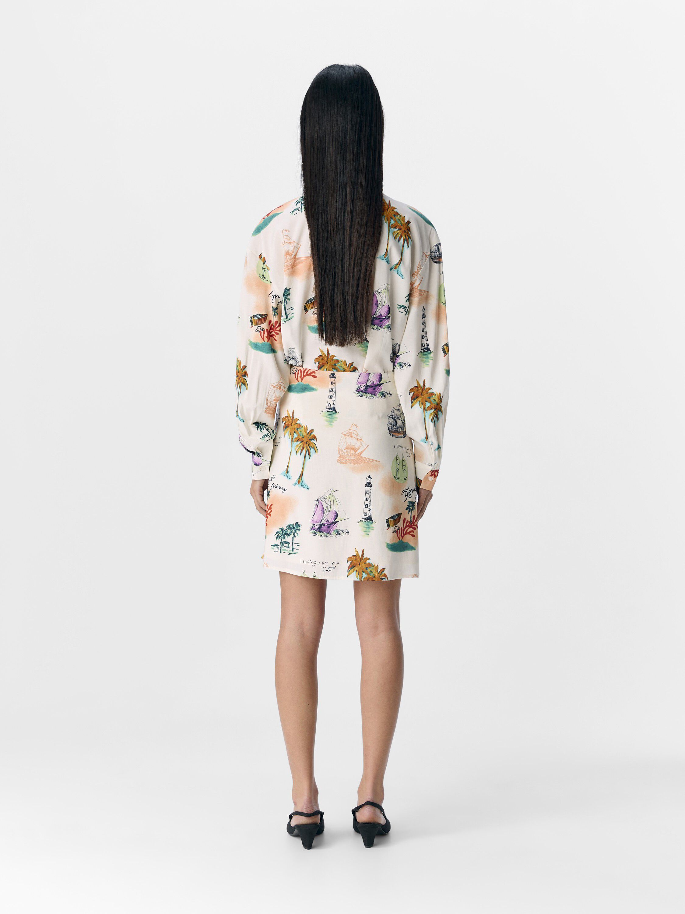 OBJDINAH HW SHORT SKIRT 139