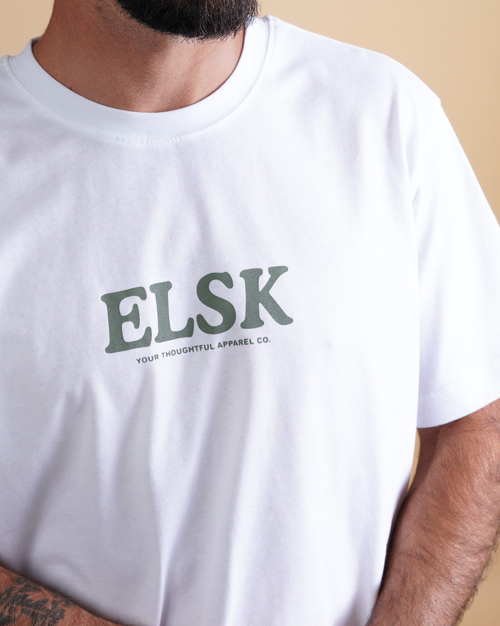 ECHO MEN'S BRUSHED T-SHIRT