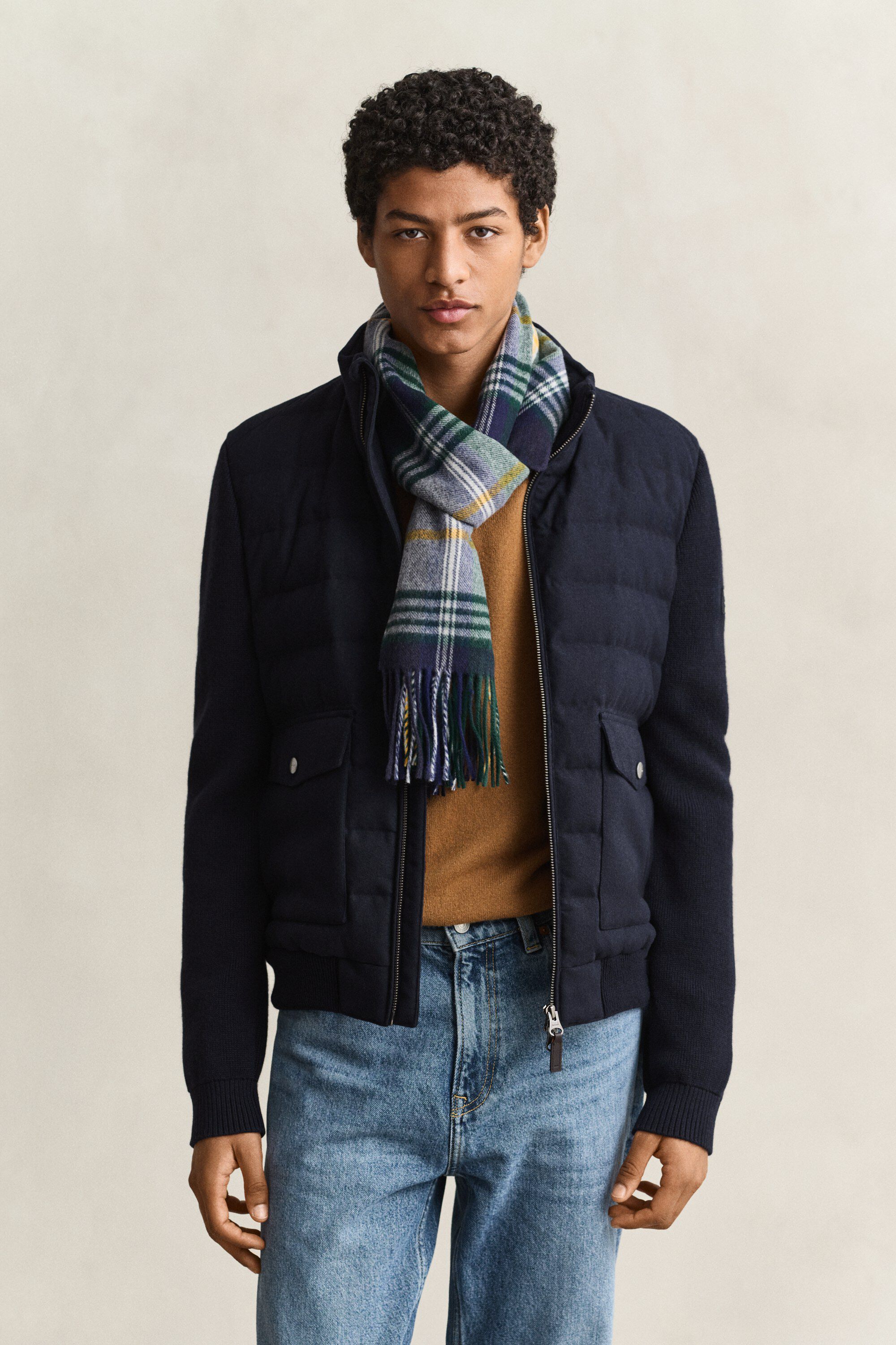 INSULATED HYBRID FLANNEL JACKET