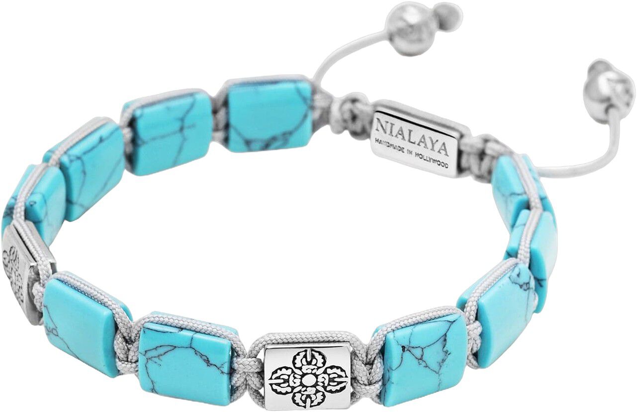 The Dorje Flatbead Collection - Turquoise and Silver