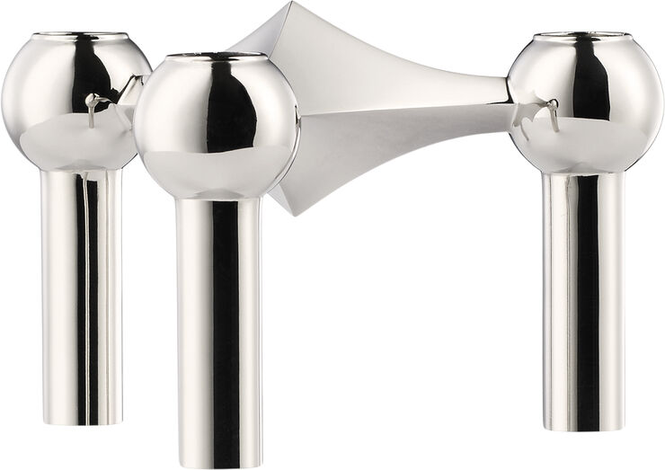 STOFF Nagel® lysestage krom