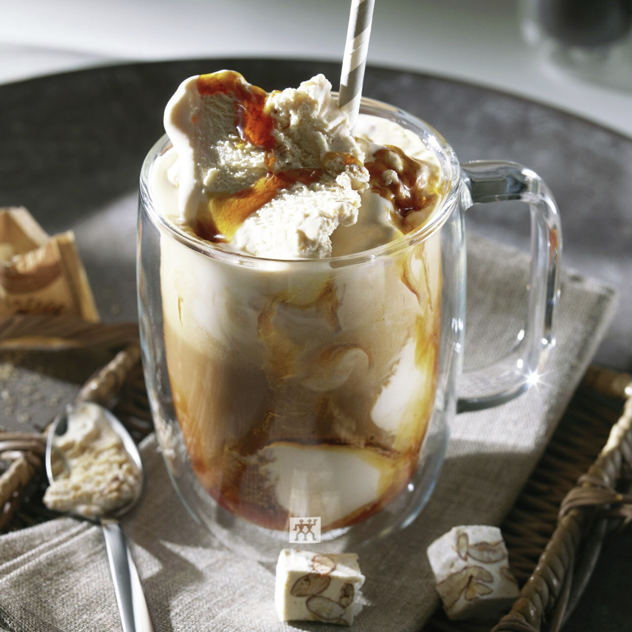 Sorrento Plus Latteglas s&aelig;t, 2 stk