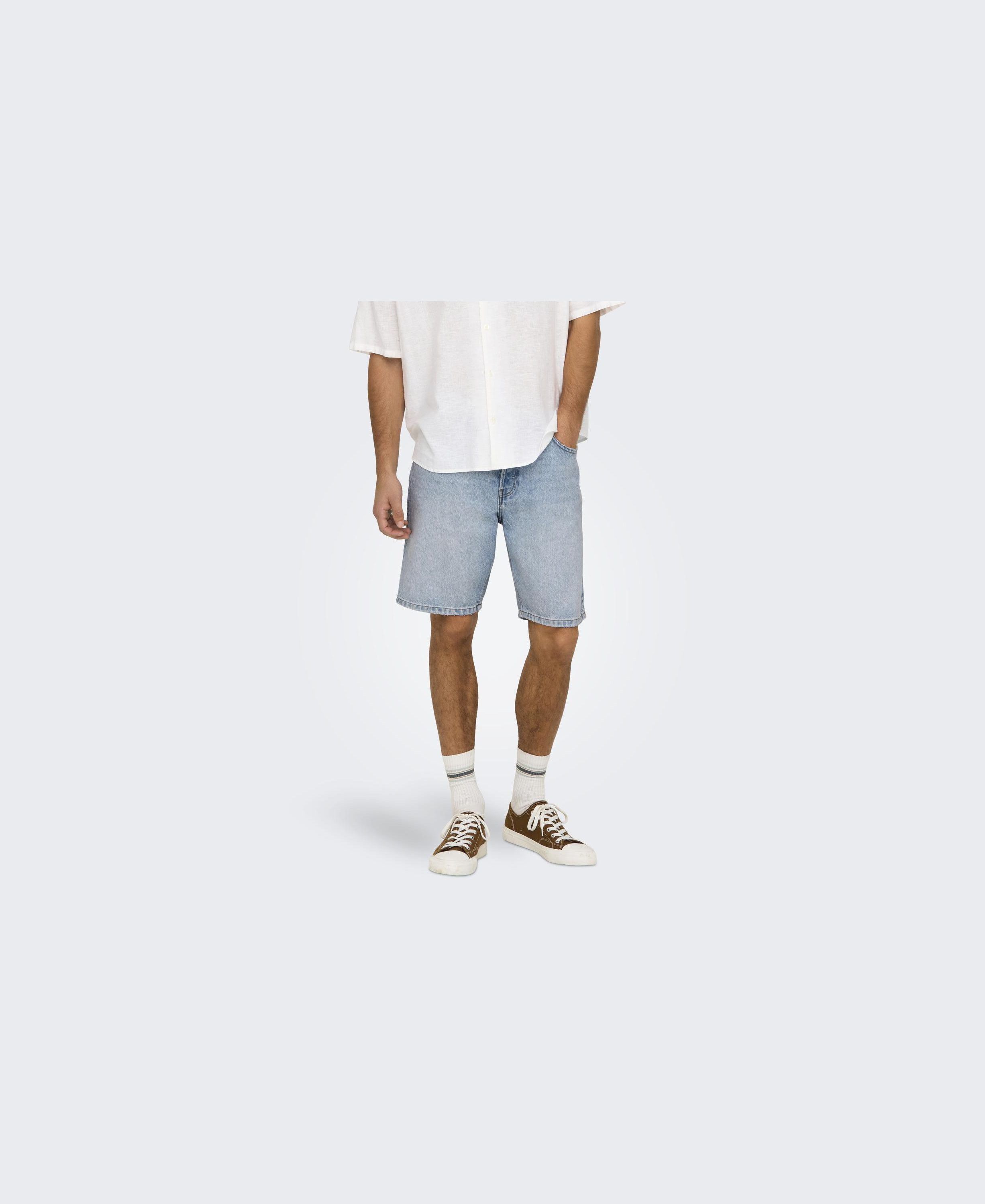 Onsedge Black 2047 Tai Dnm Shorts Noos