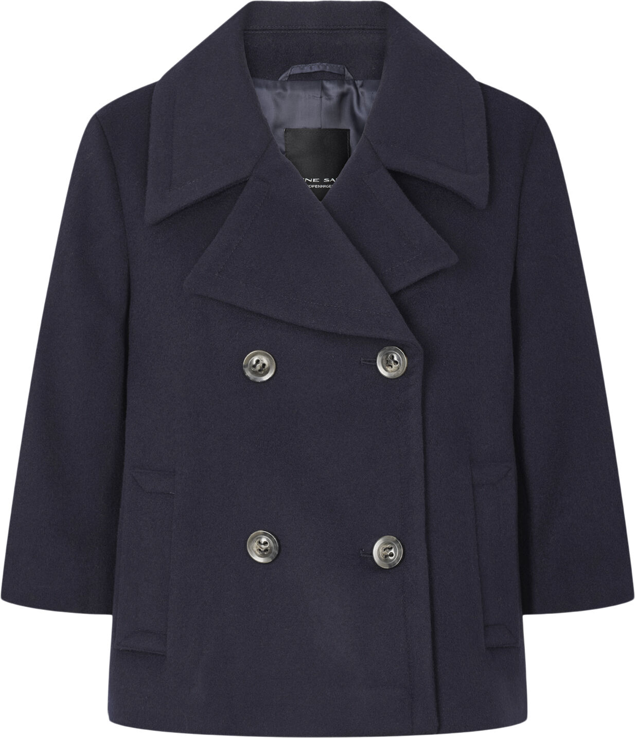 Cashmere Coat W - Delwyn Short