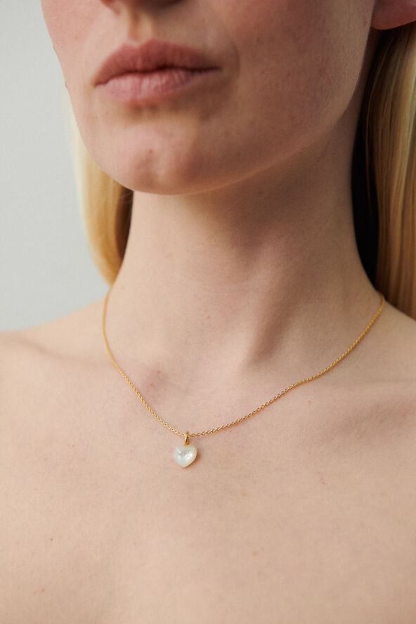 Ocean Heart Necklace Adj. 40-45 cm