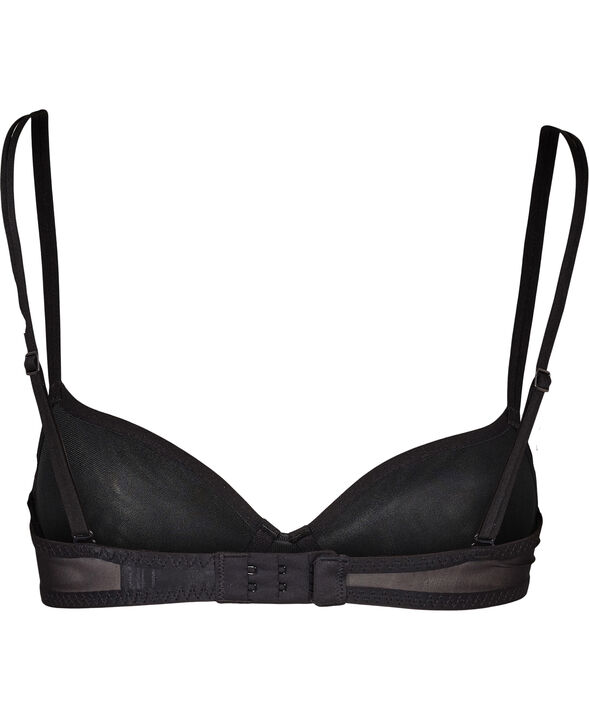 Lightly lined demi-plunge bra