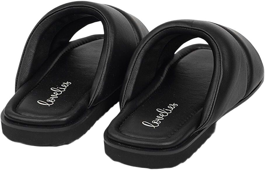 VESIME - PUFFY SHEEPSKIN SLIP-ON / RUBBER SOLE