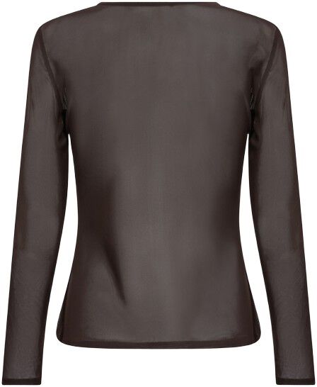 LR-TELA 1 T-shirt M&oslash;rk brun