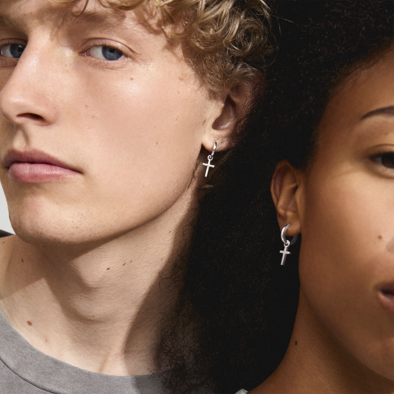 FLYNN earrings silver-plated