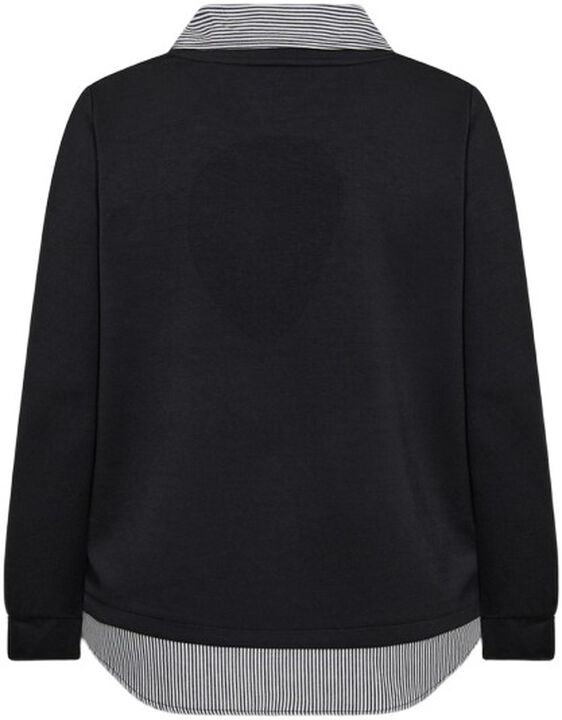 Curvy WA-SABINA 63 Sweatshirt Sort