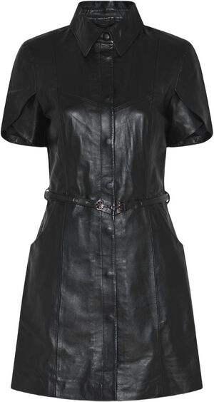 SoftBBZendianna Leather dress